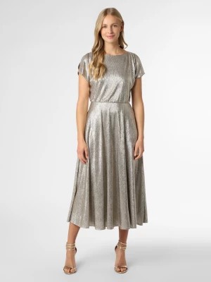 Zdjęcie produktu Swing Damska sukienka wieczorowa Kobiety Sztuczne włókno srebrny|złoty jednolity,