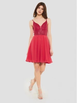 Zdjęcie produktu Swing Sukienka koktajlowa 5AE19300 Czerwony Slim Fit