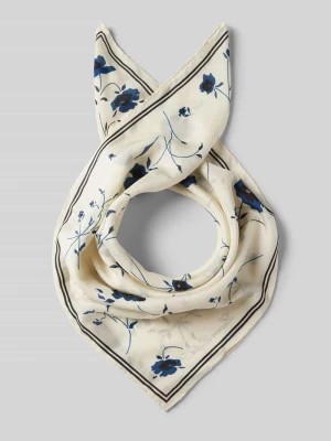 Zdjęcie produktu Szal jedwabny z kwiatowym nadrukiem model ‘FLORAL’ Lauren Ralph Lauren