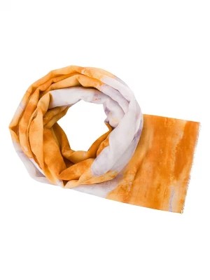 Zdjęcie produktu Zero Szal-koło w kolorze pomarańczowo-białym rozmiar: onesize