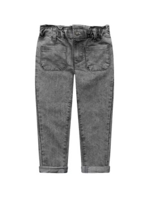 Zdjęcie produktu Szare jeansowe spodnie dziewczęce Minoti