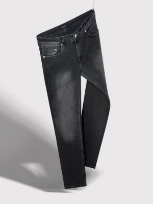 Zdjęcie produktu Szare jeansowe spodnie męskie Pako Lorente