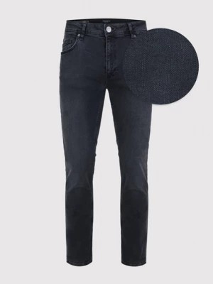 Zdjęcie produktu Szare spodnie męskie jeans Pako Lorente