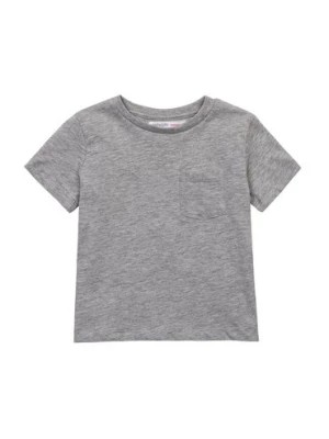 Zdjęcie produktu Szary t-shirt dla chłopca z kieszonką Minoti