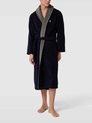Zdjęcie produktu Szlafrok z wyhaftowanym logo model ‘JAQUARD’ Polo Ralph Lauren Underwear