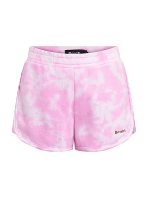 Zdjęcie produktu Bench Szorty dresowe "Brenda" w kolorze różowo-białym rozmiar: 176