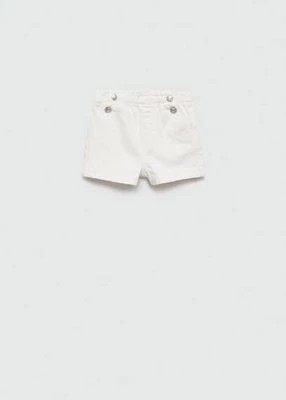 Zdjęcie produktu Szorty dżinsowe z elastycznym paskiem MANGO BABY