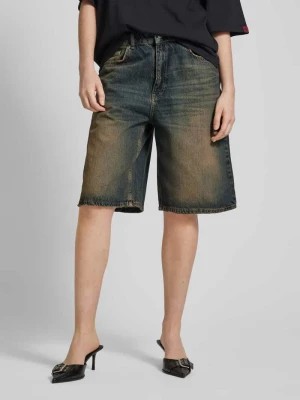 Zdjęcie produktu Szorty jeansowe o kroju baggy fit z 5 kieszeniami Review