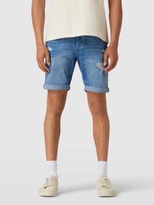 Zdjęcie produktu Szorty jeansowe o kroju regular fit z wpuszczanymi kieszeniami model ‘Rick’ jack & jones