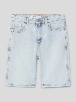 Zdjęcie produktu Szorty jeansowe o kroju relaxed fit z 5 kieszeniami Calvin Klein Jeans