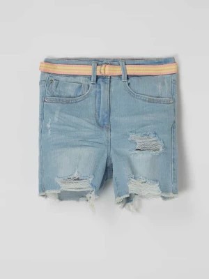 Zdjęcie produktu Szorty jeansowe o kroju skinny fit z wysokim stanem i dodatkiem streczu model ‘Suri’ s.Oliver RED LABEL