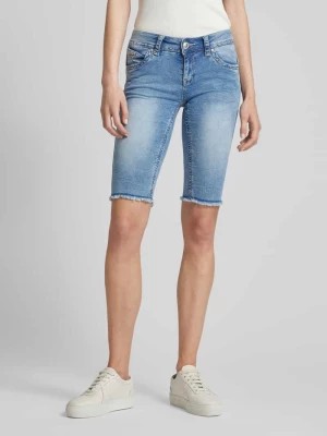 Zdjęcie produktu Szorty jeansowe o kroju slim fit z 5 kieszeniami model ‘MELODY’ Blue Monkey