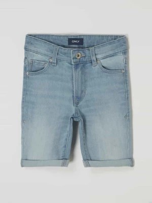 Zdjęcie produktu Szorty jeansowe o kroju slim fit z dodatkiem streczu model ‘Matt’ Only
