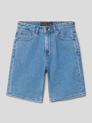 Zdjęcie produktu Szorty jeansowe z detalami z logo model ‘SATURN’ Quiksilver