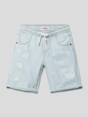 Zdjęcie produktu Szorty jeansowe z przetarciami model ‘CABRINI’ VINGINO