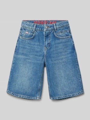 Zdjęcie produktu Szorty jeansowe z wpuszczanymi kieszeniami HUGO