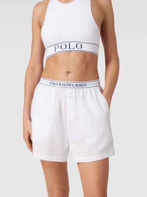 Zdjęcie produktu Szorty od piżamy z elastycznym paskiem z logo Polo Ralph Lauren