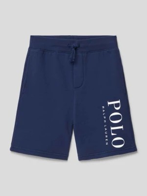Zdjęcie produktu Szorty z dzianiny dresowej o kroju regular fit z nadrukiem z logo Polo Ralph Lauren Teens