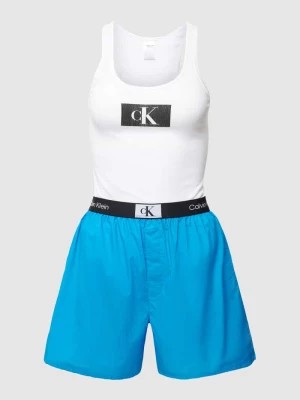 Zdjęcie produktu Szorty z elastycznym pasem z logo model ‘1996’ Calvin Klein Underwear