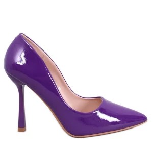 Zdjęcie produktu Szpilki damskie lakierowane Anika Purple fioletowe Inna marka