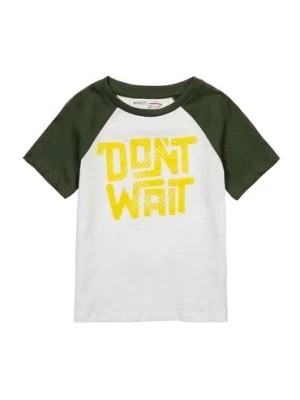 Zdjęcie produktu T-shirt chłopięcy bawełniany Don't wait Minoti