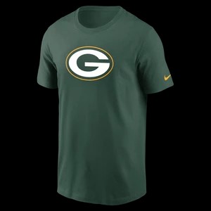 Zdjęcie produktu T-shirt dla dużych dzieci (chłopców) z logo Nike Essential (NFL Green bay Packers) - Zieleń