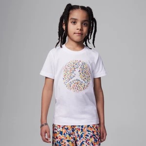 Zdjęcie produktu T-shirt dla małych dzieci z nadrukiem Jordan Poolside Jumpman - Biel