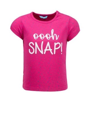 Zdjęcie produktu T-shirt dziewczęcy, różowy, Oh snap!, Lief