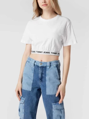 Zdjęcie produktu T-shirt krótki z elastycznym pasem Tommy Jeans