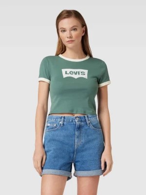 Zdjęcie produktu T-shirt krótki z nadrukiem z logo Levi's®