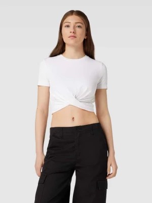 Zdjęcie produktu T-shirt krótki z wyhaftowanym logo Calvin Klein Jeans