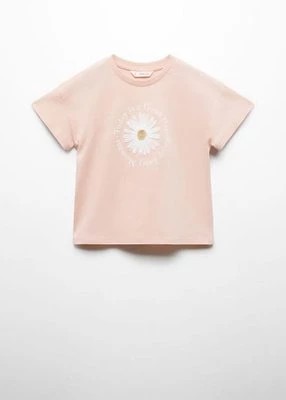 Zdjęcie produktu Koszulka w wypukłe kwiaty Mango Kids