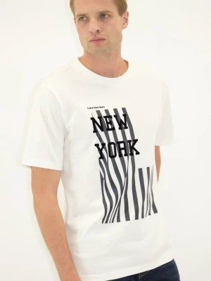 Zdjęcie produktu 
T-shirt męski J30J306895 Calvin Klein Jeans Biały
 
calvin klein
