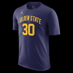 Zdjęcie produktu T-shirt męski Jordan NBA Golden State Warriors Statement Edition - Niebieski