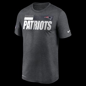 Zdjęcie produktu T-shirt męski Nike Legend Sideline (NFL Patriots) - Szary