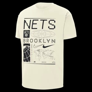 Zdjęcie produktu T-shirt męski Nike NBA Max90 Brooklyn Nets - Biel