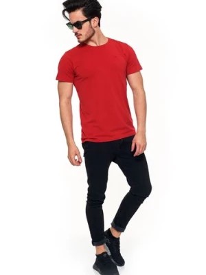 Zdjęcie produktu T-shirt męski premium czerwony Moraj