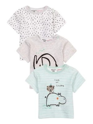 Zdjęcie produktu T-shirt niemowlęcy bawełniany 3-pak Minoti