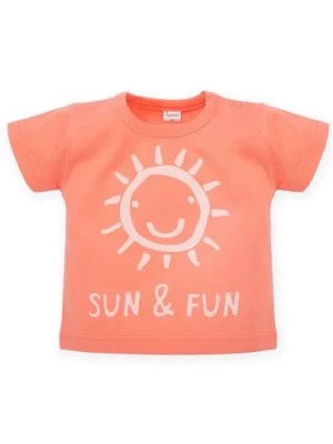 Zdjęcie produktu T-Shirt niemowlęcy pomarańczowy Pinokio