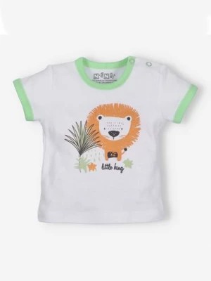 Zdjęcie produktu T-shirt niemowlęcy z bawełny organicznej dla chłopca NINI