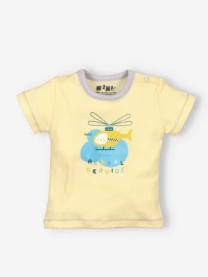 Zdjęcie produktu T-shirt niemowlęcy z bawełny organicznej dla chłopca NINI