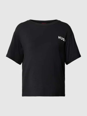 Zdjęcie produktu T-shirt o kroju oversized z efektem melanżu model ‘UNITE’ HUGO