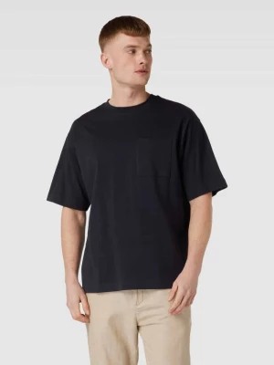 Zdjęcie produktu T-shirt o kroju oversized z kieszenią na piersi model ‘Studio Oversized’ Seidensticker Studio