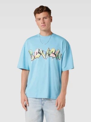 Zdjęcie produktu T-shirt o kroju oversized z nadrukiem w stylu graffiti REVIEW