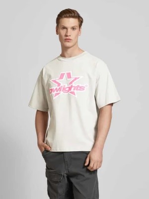 Zdjęcie produktu T-shirt o kroju oversized z nadrukiem z logo Low Lights Studios
