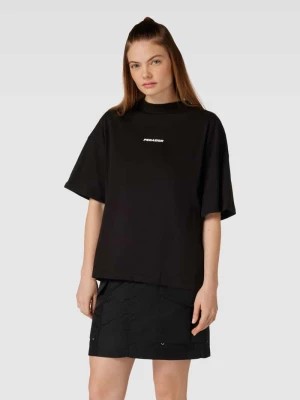 Zdjęcie produktu T-shirt o kroju oversized z nadrukiem z logo model ‘ARENDAL’ Pegador