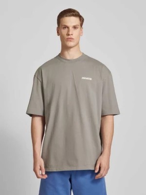 Zdjęcie produktu T-shirt o kroju oversized z nadrukiem z logo model ‘BASS’ Pegador