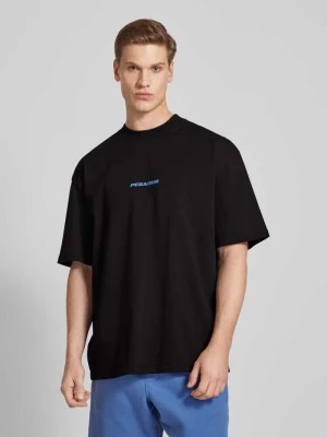 Zdjęcie produktu T-shirt o kroju oversized z nadrukiem z logo model ‘COLNE LOGO’ Pegador