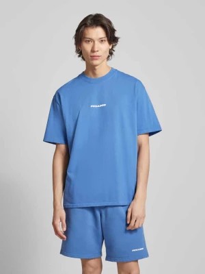 Zdjęcie produktu T-shirt o kroju oversized z nadrukiem z logo model ‘COLNE’ Pegador