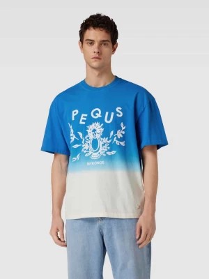 Zdjęcie produktu T-shirt o kroju oversized z nadrukiem z logo PEQUS